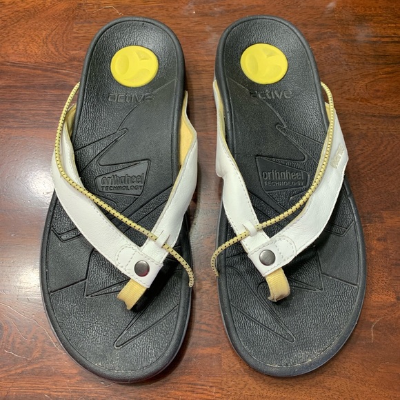 Vionic Shoes - Vionic Active Womens Leather Straps Sandals Sz 9